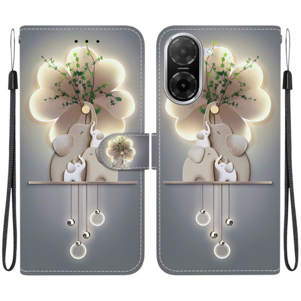 Leren Hoesje Poco C71 Olifant