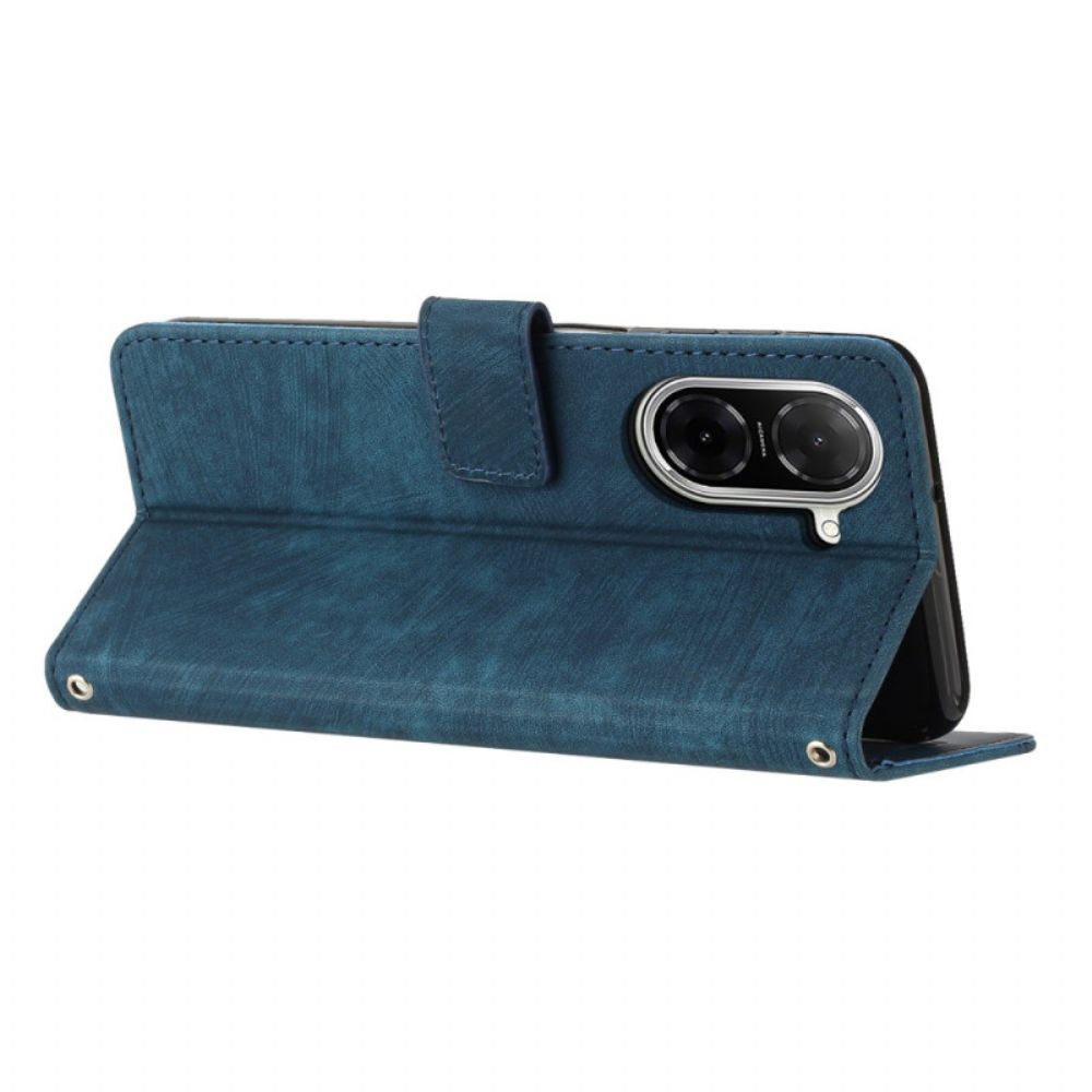 Leren Hoesje Poco C71 Retro Design