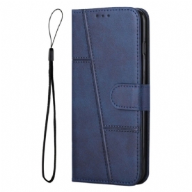 Leren Hoesje Poco C71 Zakelijke Stijl Bescherming Hoesje