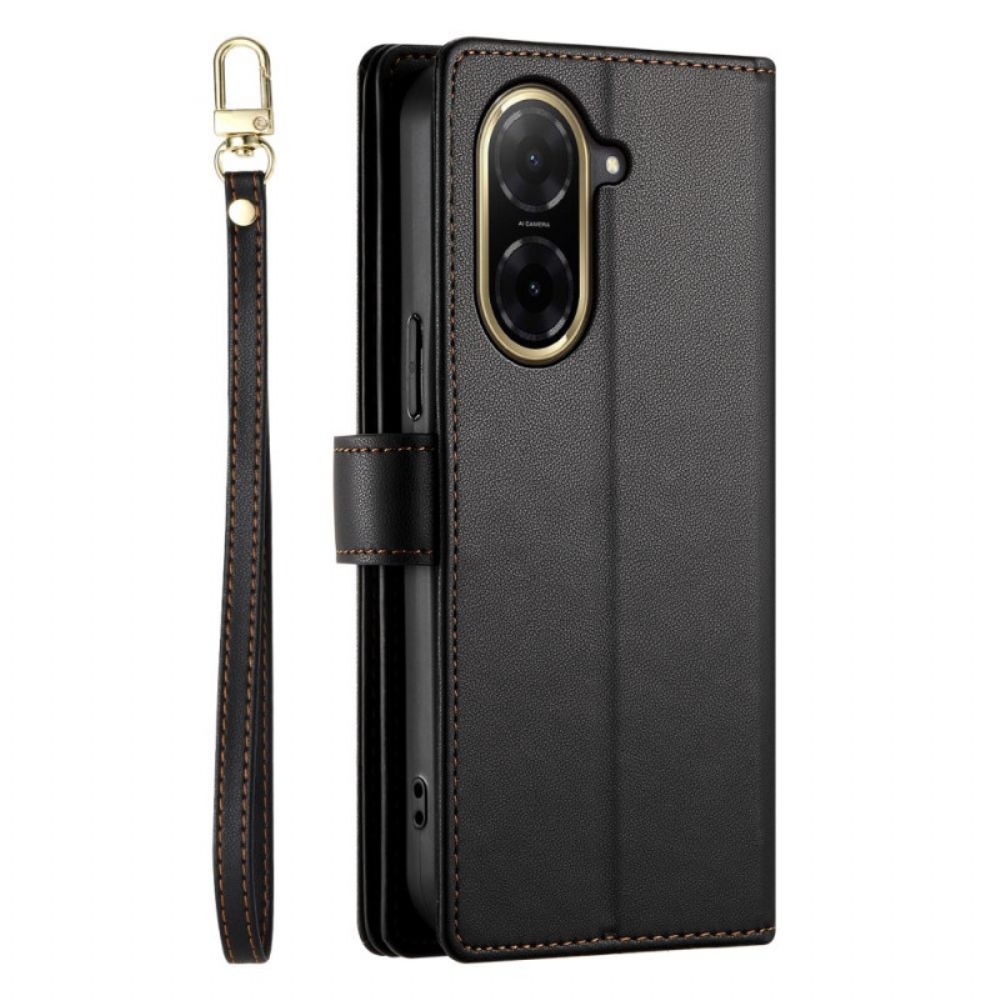 Leren Hoesje Voor Poco C71 Bandje En Schouderband Band