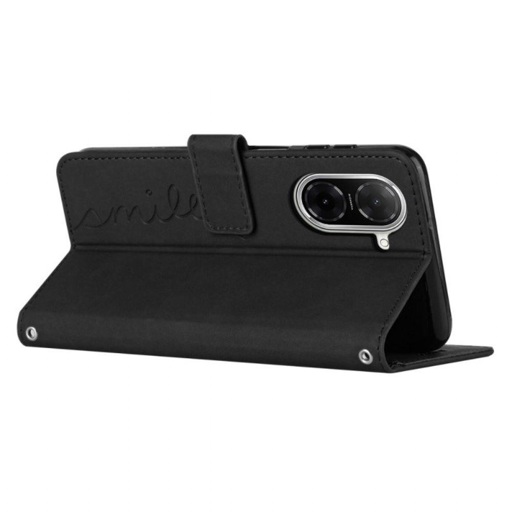 Leren Hoesje Voor Poco C71 Smile