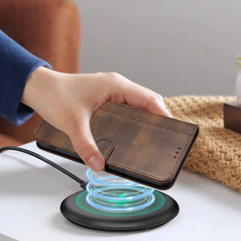 Leren Hoesje Voor Poco C71 Vintage Design