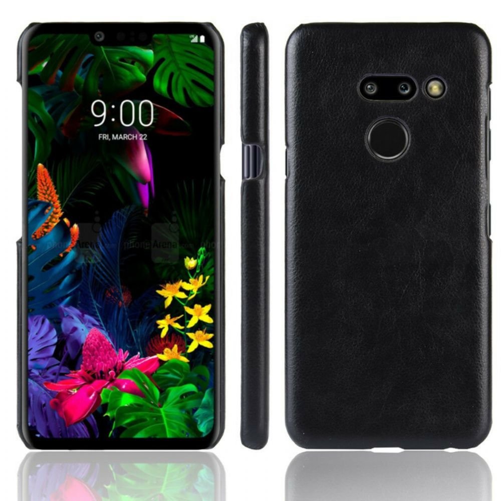Hoesje voor LG G8 ThinQ Lichi Leereffect