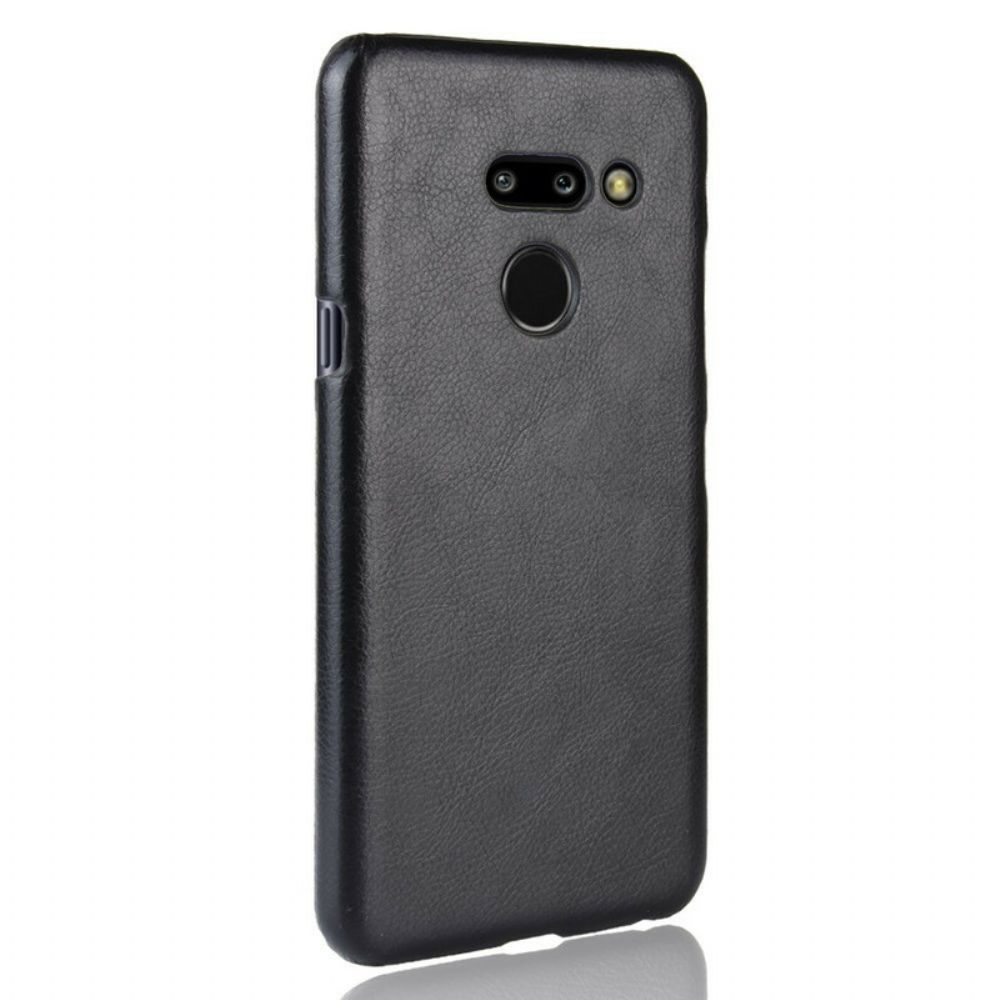Hoesje voor LG G8 ThinQ Lichi Leereffect