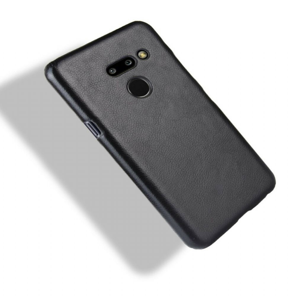 Hoesje voor LG G8 ThinQ Lichi Leereffect
