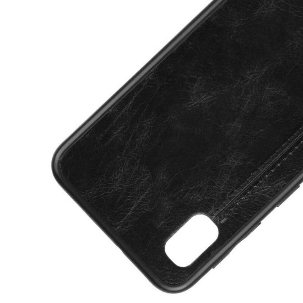 Hoesje voor Samsung Galaxy A10e Naad Leereffect
