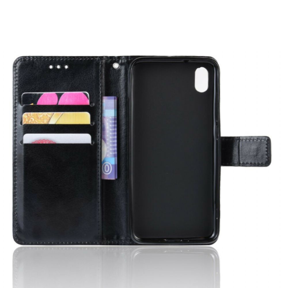 Folio-hoesje voor Xiaomi Redmi 7A Flitsachtig Kunstleer