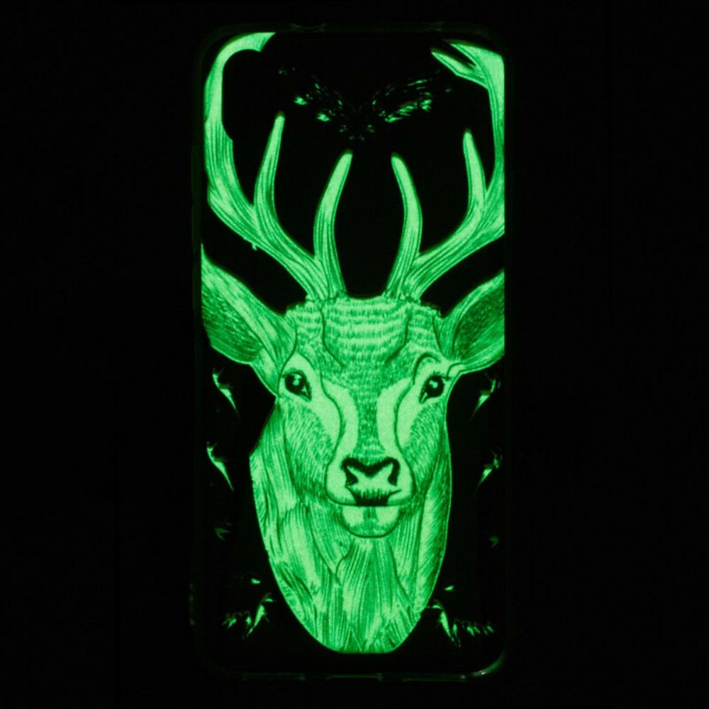 Hoesje voor Xiaomi Redmi 7A Fluorescerend Majestueus Hert