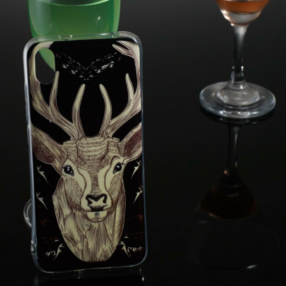 Hoesje voor Xiaomi Redmi 7A Fluorescerend Majestueus Hert