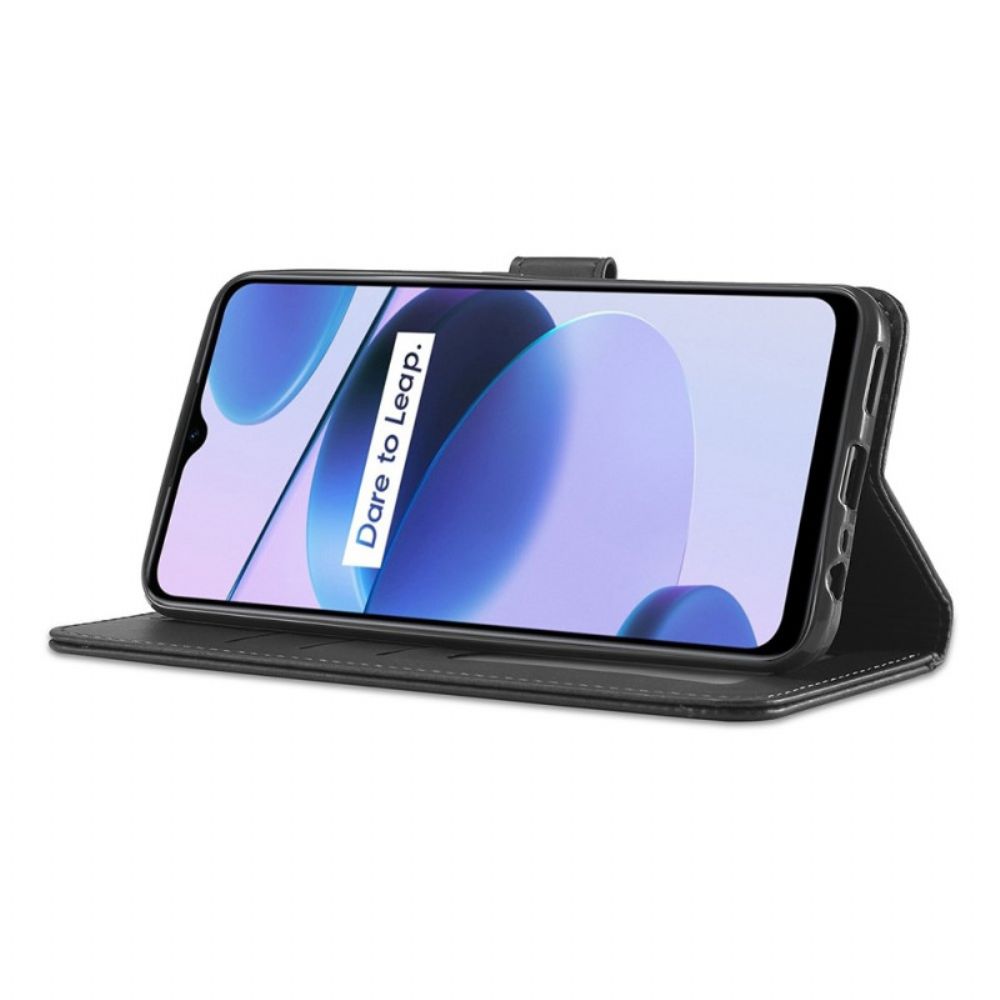 Folio-hoesje voor Realme C35 Lc.imeeke Leereffect