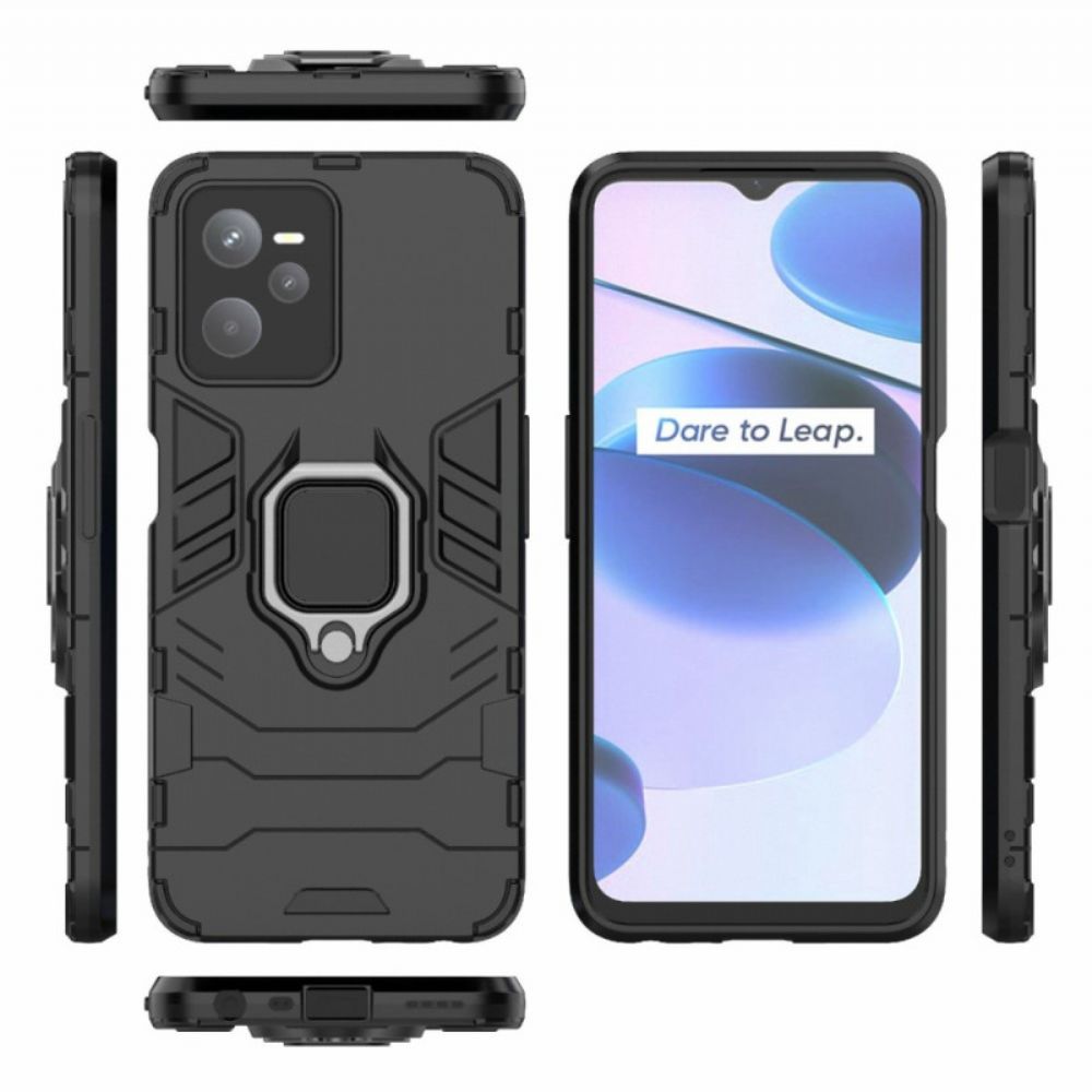 Hoesje voor Realme C35 Ring-ondersteuning