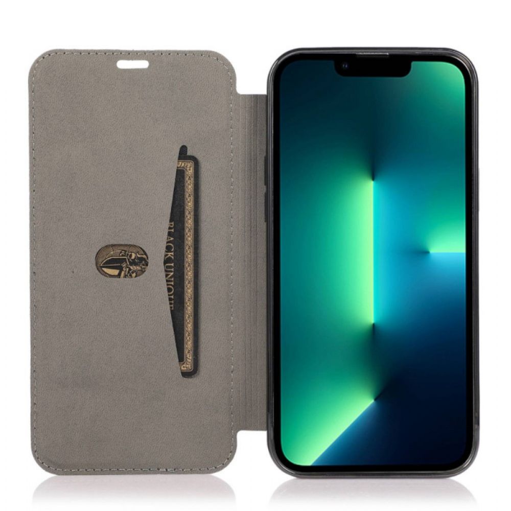 Bescherming Hoesje voor iPhone 14 Pro Folio-hoesje Kunstleer Kaarthouder