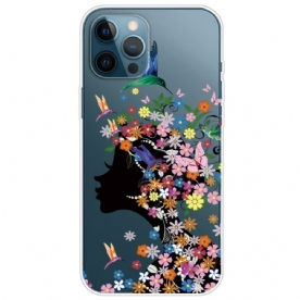 Hoesje voor iPhone 14 Pro Bloemhoofd