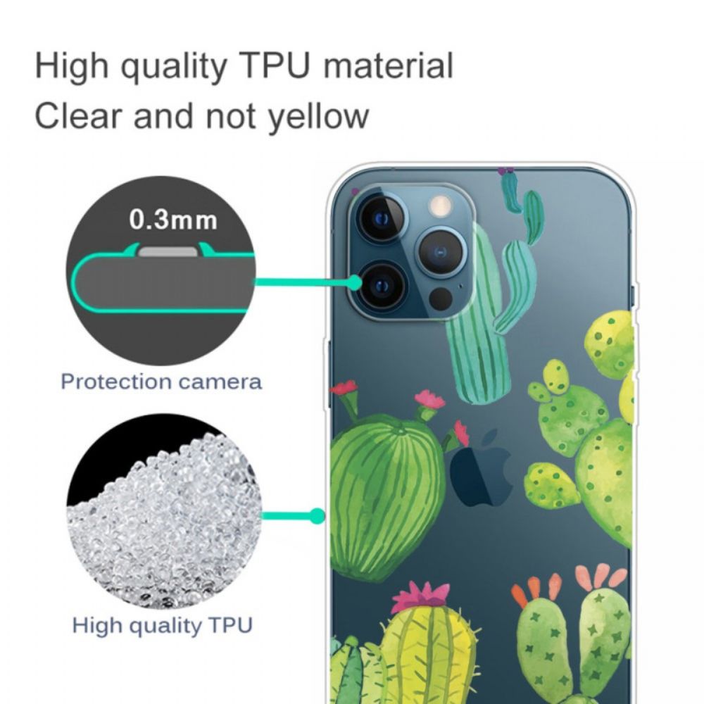 Hoesje voor iPhone 14 Pro Cactus