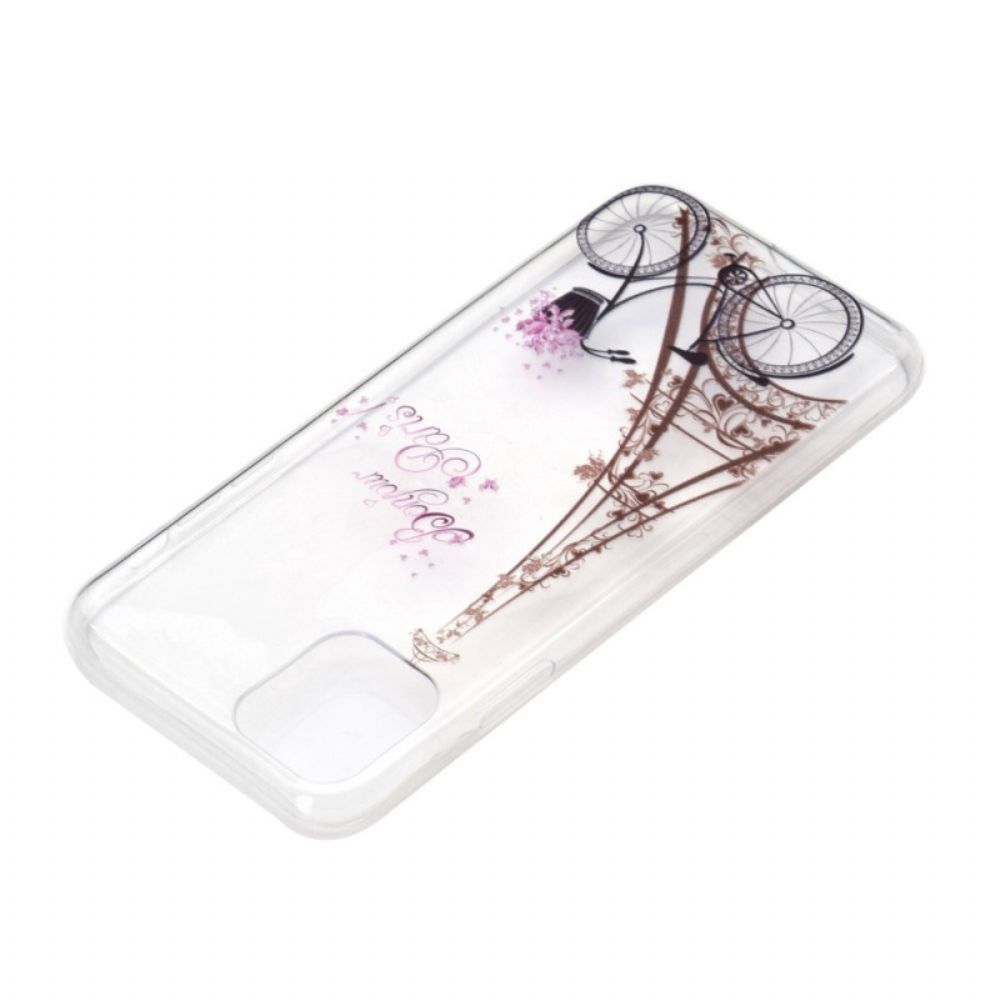 Hoesje voor iPhone 14 Pro Hallo Parijs