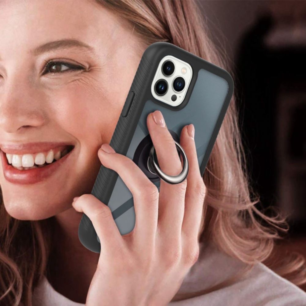 Hoesje voor iPhone 14 Pro Hybride Ring-ondersteuning