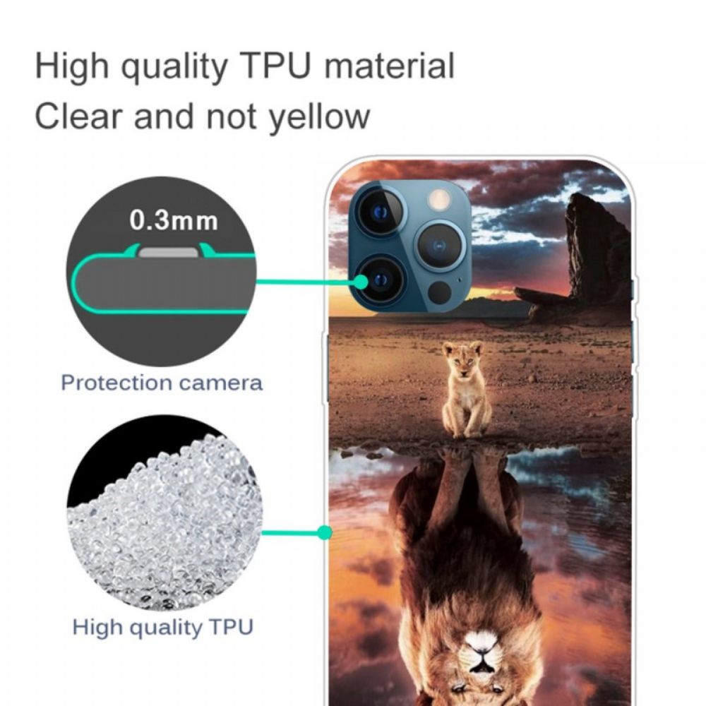 Hoesje voor iPhone 14 Pro Katten
