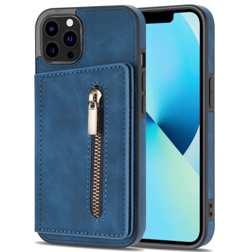 Hoesje voor iPhone 14 Pro Portemonnee Handsfree Ondersteuning Portemonnee