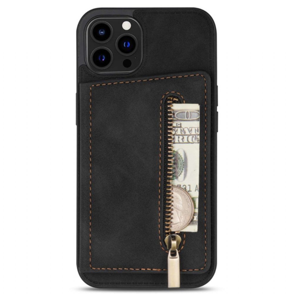 Hoesje voor iPhone 14 Pro Portemonnee Handsfree Ondersteuning Portemonnee