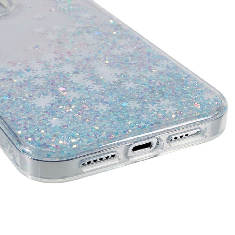 Telefoonhoesje voor iPhone 14 Pro Paillettenvlokken