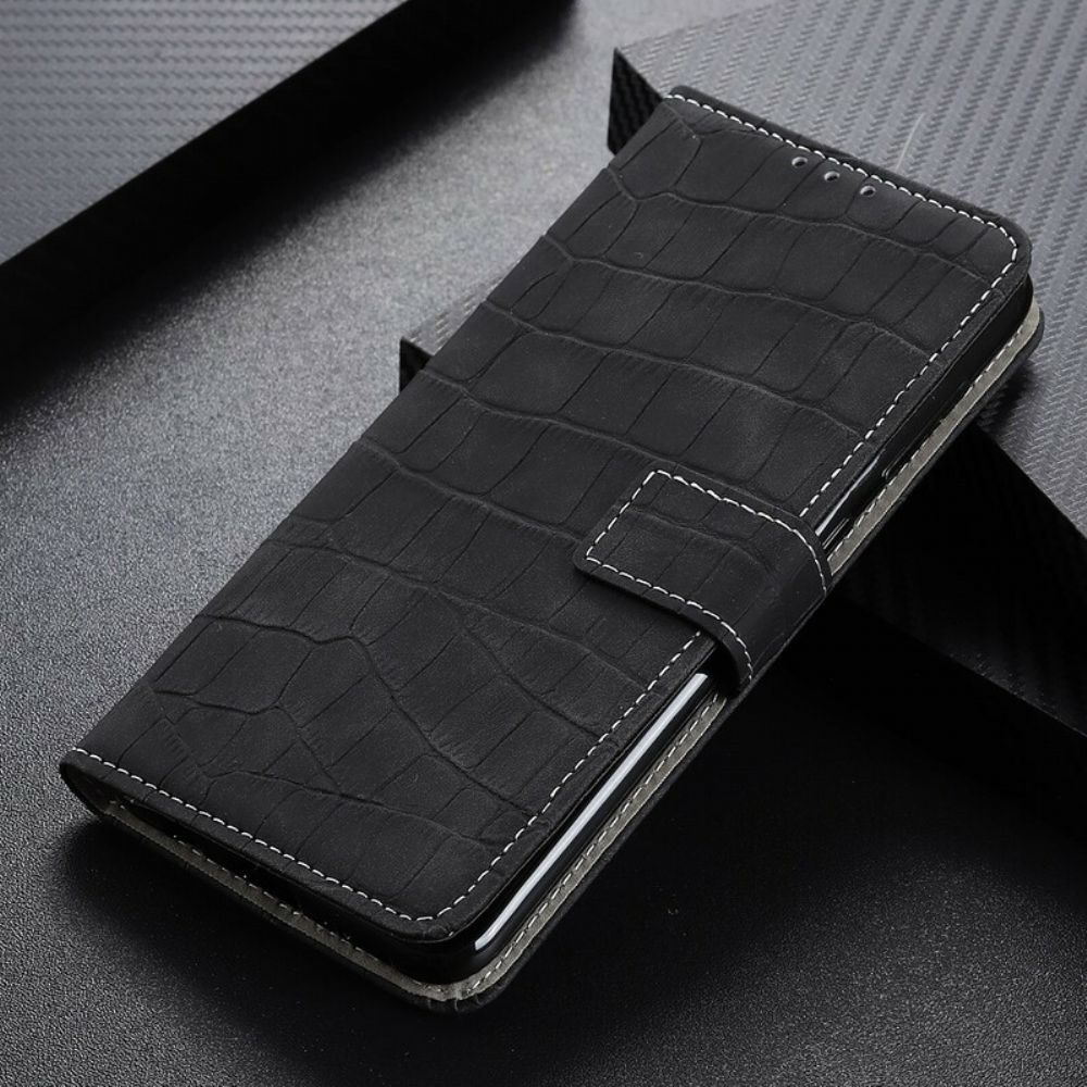 Folio-hoesje voor Huawei Nova 5T / Honor 20 Krokodil Ik Hou Van Jou