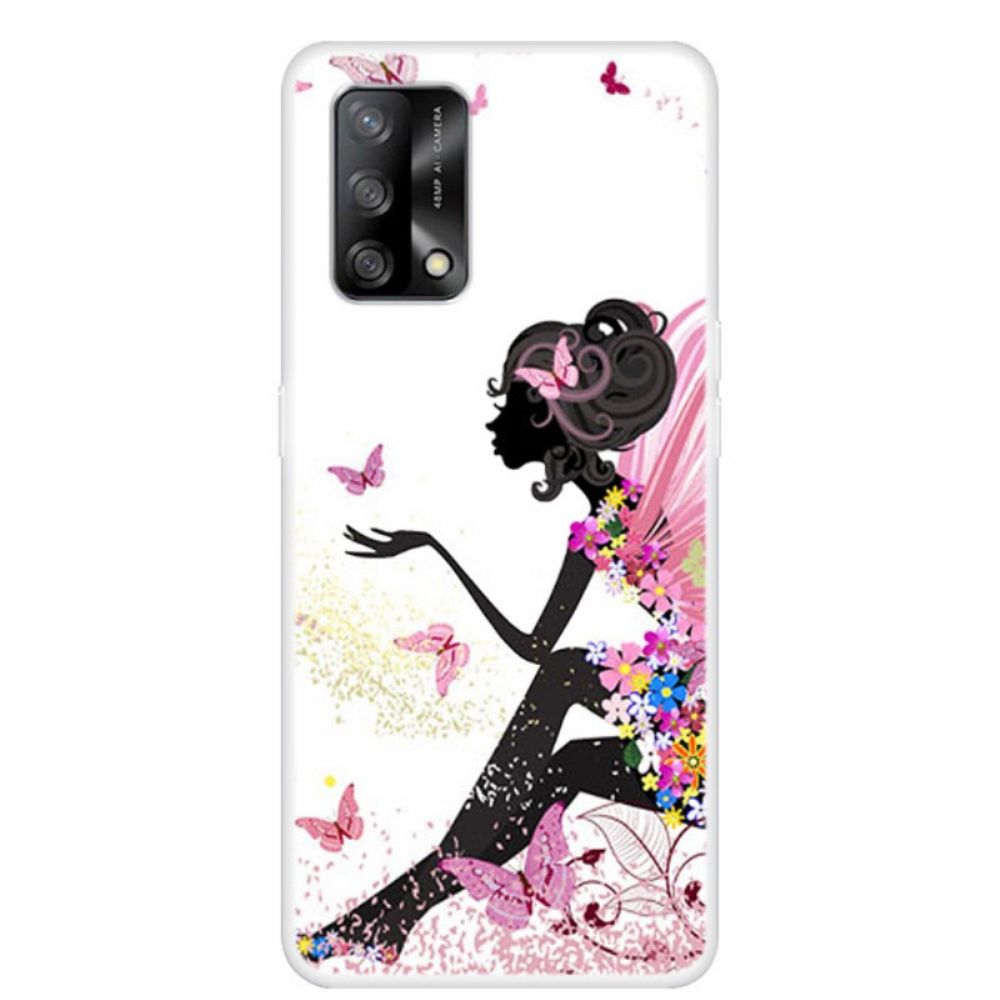 Hoesje voor Oppo A74 4G Bloemenfee