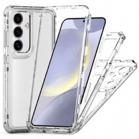 Case Hoesje Samsung Galaxy S25 5g Telefoonhoesje 3-in-1 Krasbestendig