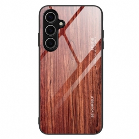 Case Hoesje Samsung Galaxy S25 5g Telefoonhoesje Gehard Glas En Hout