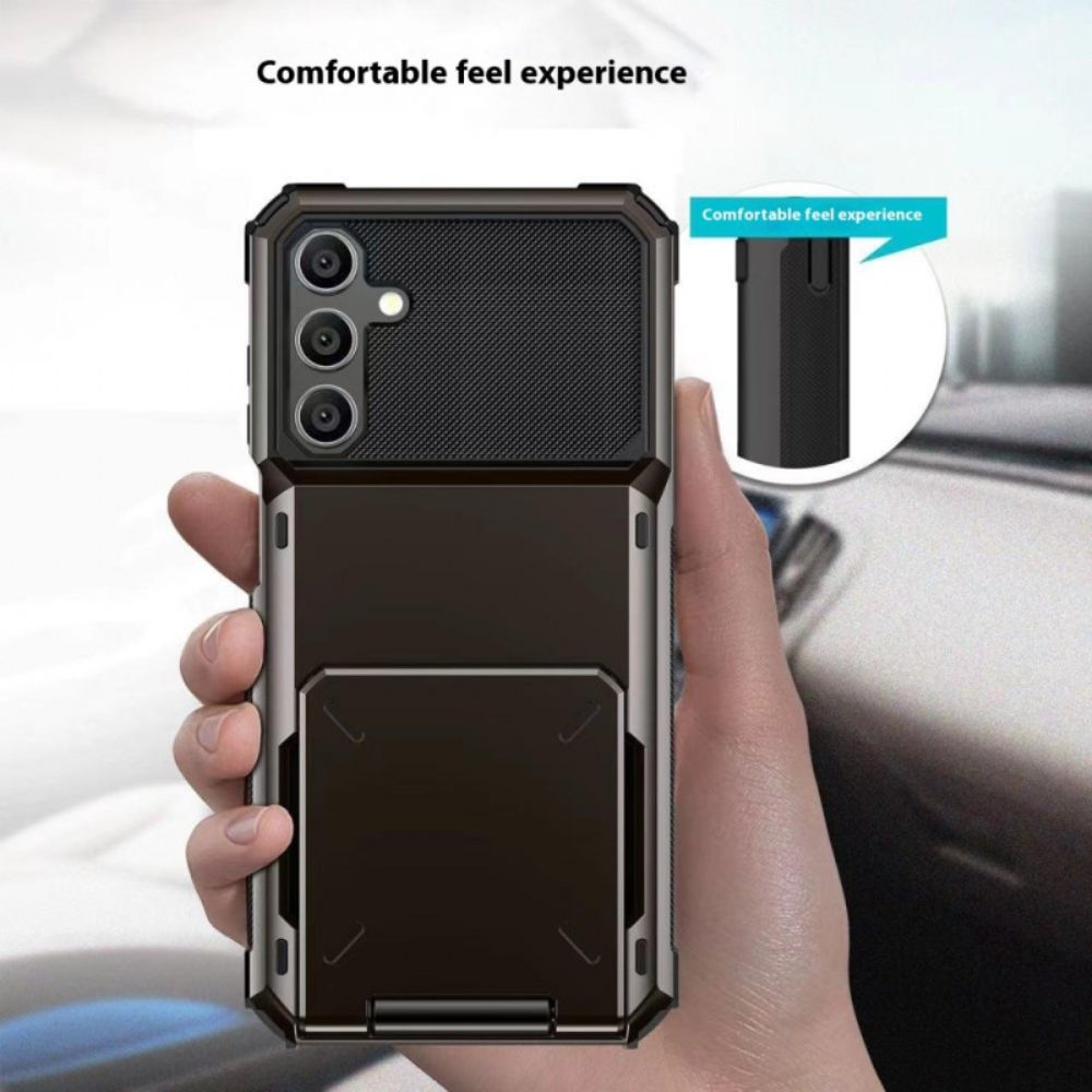 Case Hoesje Samsung Galaxy S25 5g Telefoonhoesje Geïntegreerde Kaarthouder