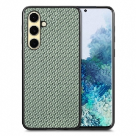 Case Hoesje Samsung Galaxy S25 5g Telefoonhoesje Koolstofvezelcoating