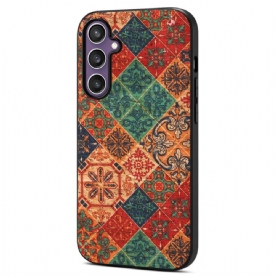 Cover Hoesje Samsung Galaxy S25 5g Telefoonhoesje Bloemenpatroon