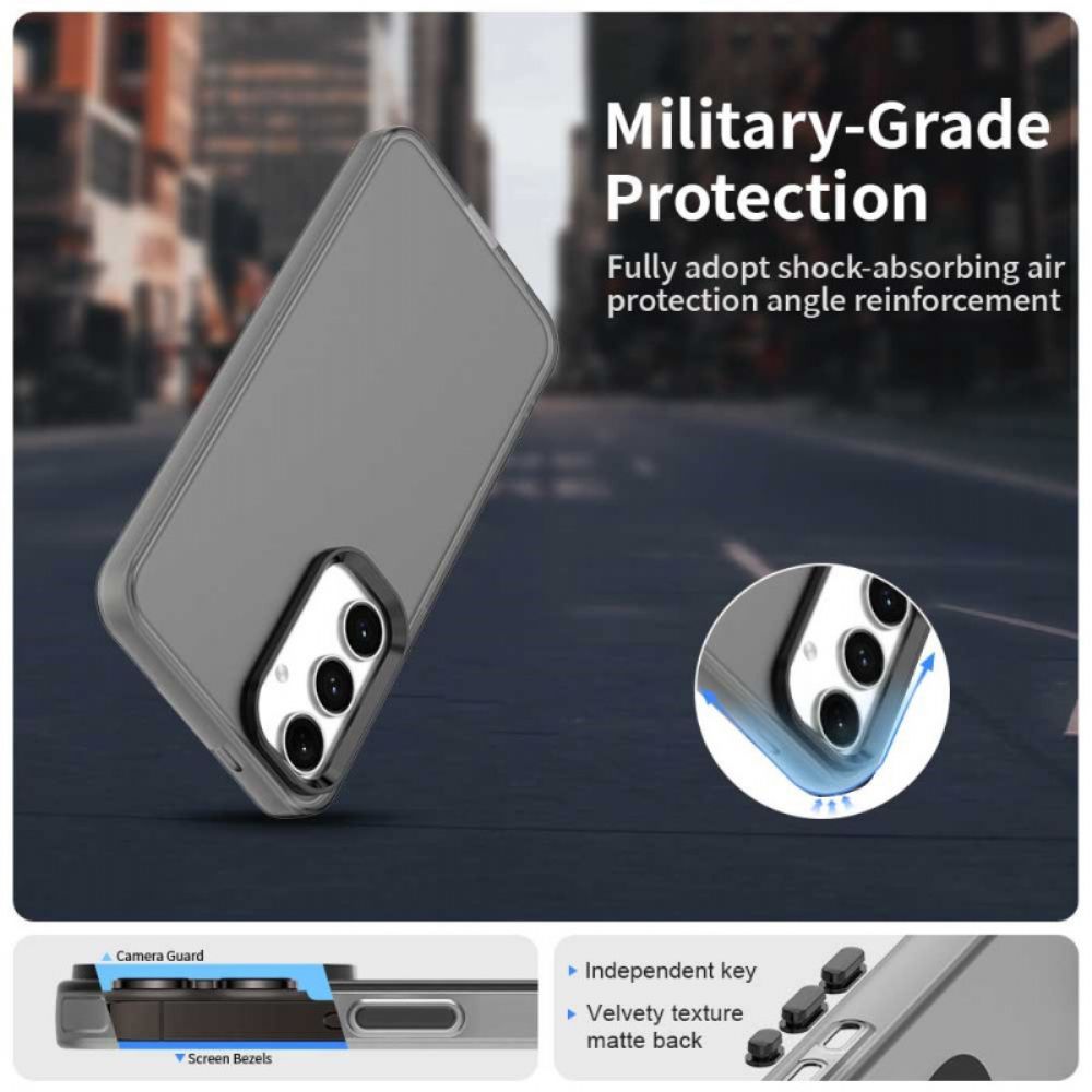 Cover Hoesje Samsung Galaxy S25 5g Telefoonhoesje Getint