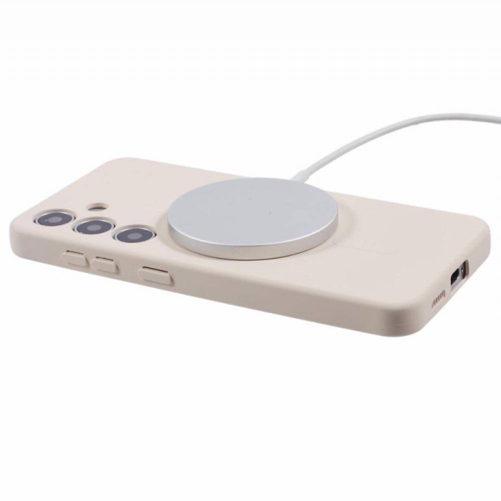 Cover Hoesje Samsung Galaxy S25 5g Telefoonhoesje Magsafe-compatibel Siliconen