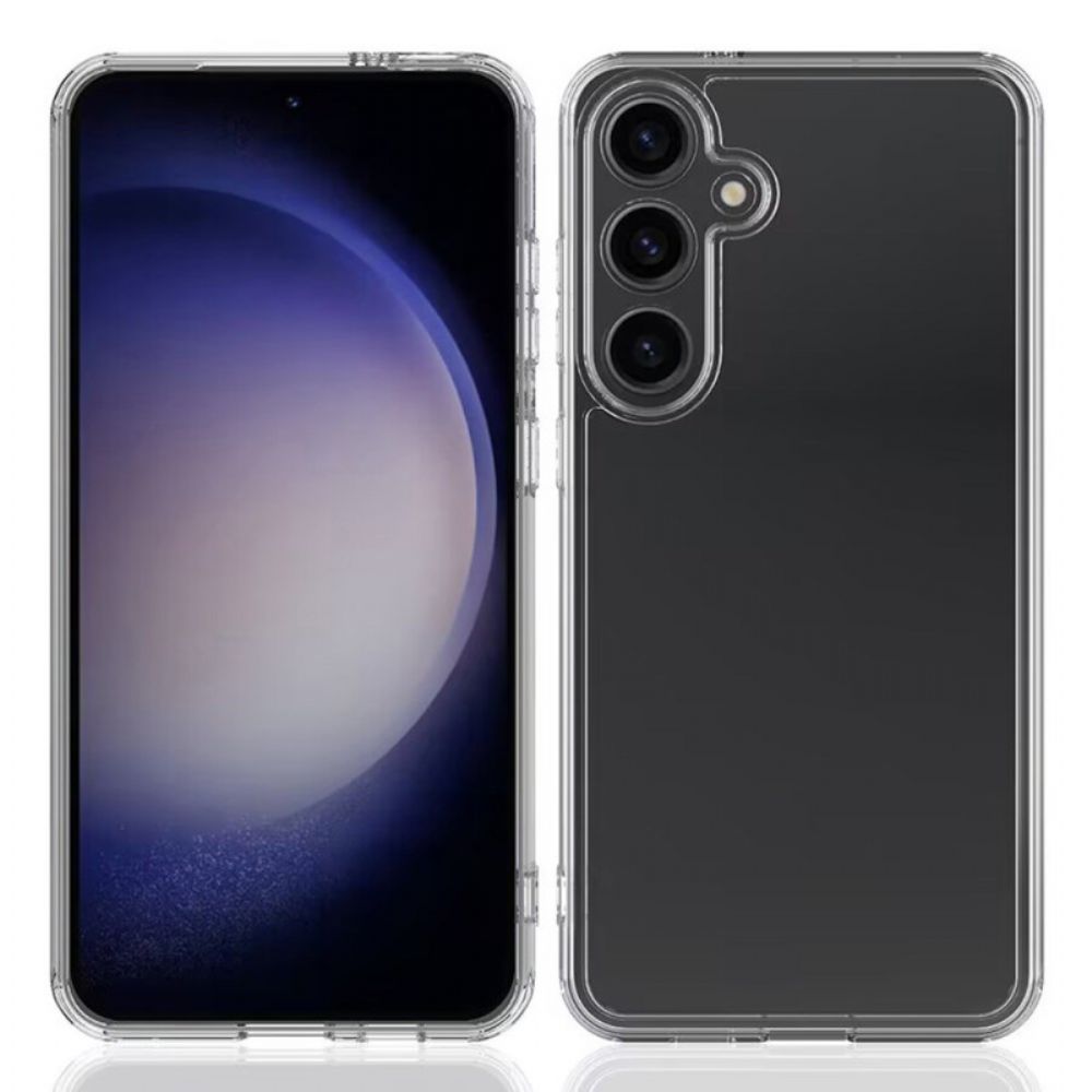 Cover Hoesje Samsung Galaxy S25 5g Telefoonhoesje Transparant