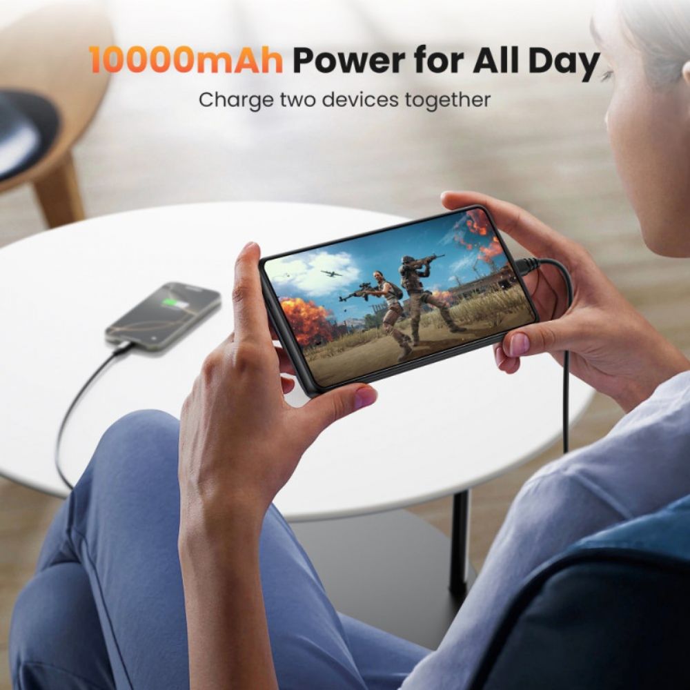 Externe Batterijbehuizing Van 10000 Mah Voor Samsung Galaxy S25 / S24 Met Magnetische Bevestiging