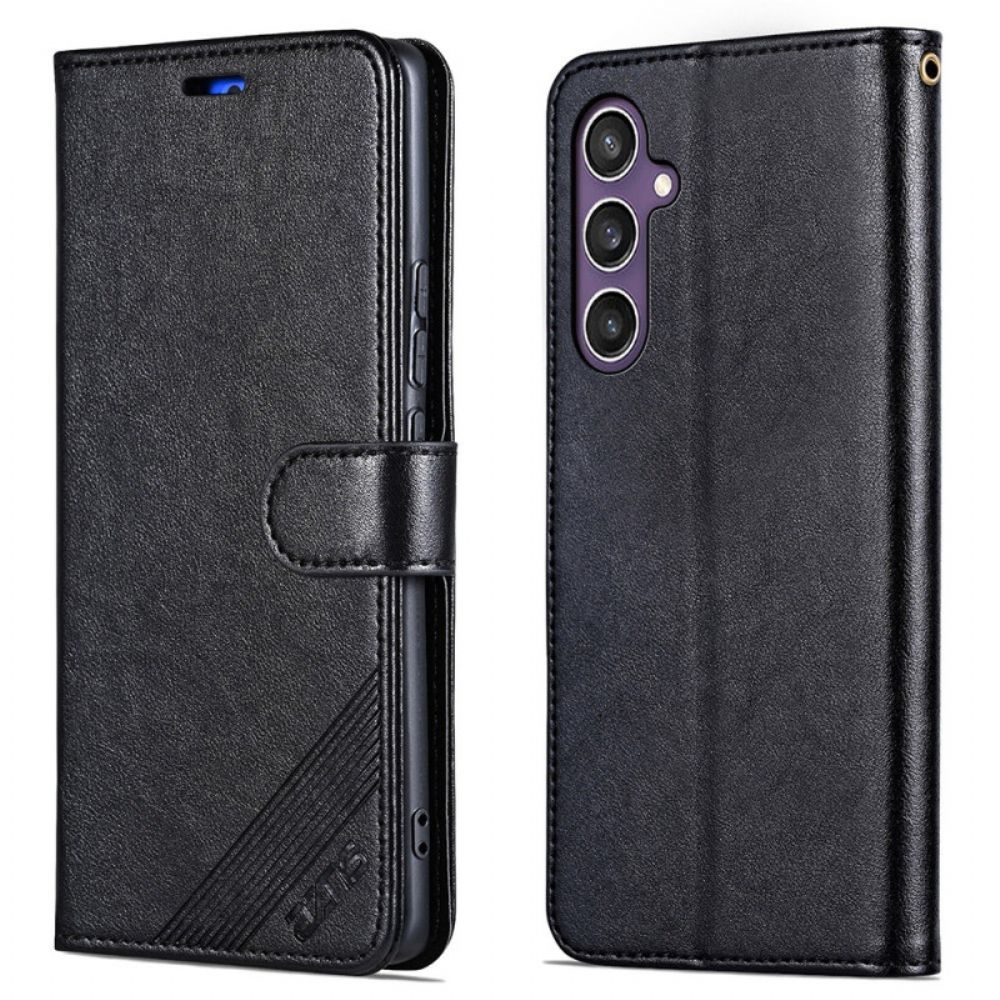 Flip Case Leren Samsung Galaxy S25 5g Azns
