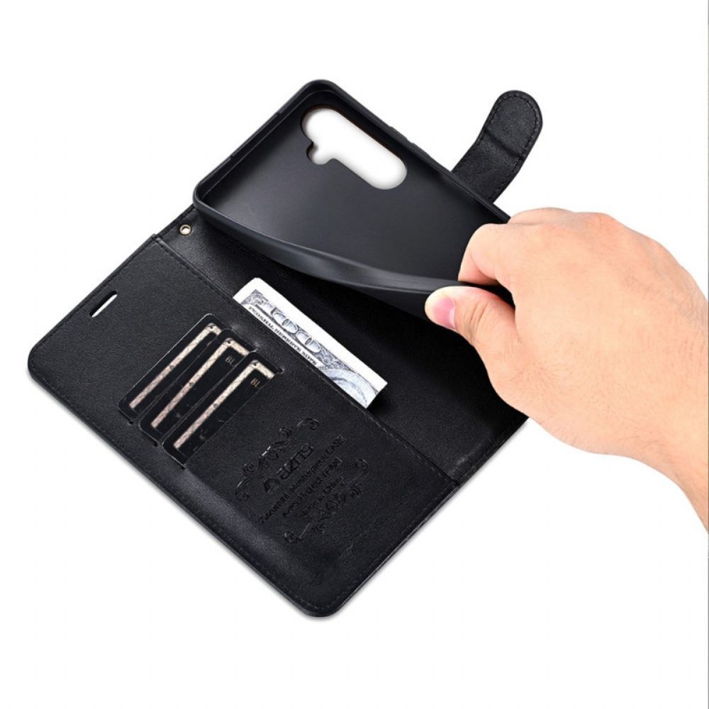 Flip Case Leren Samsung Galaxy S25 5g Azns