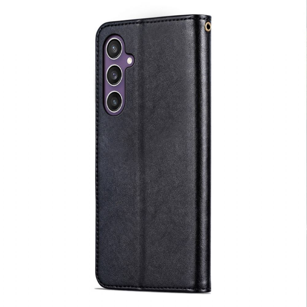 Flip Case Leren Samsung Galaxy S25 5g Azns