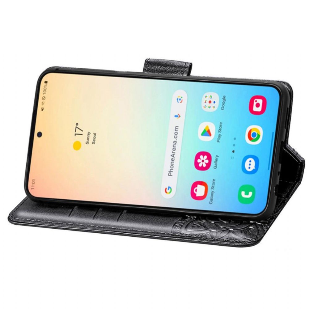 Folio-hoesje Samsung Galaxy S25 5g Barokke Vlinder