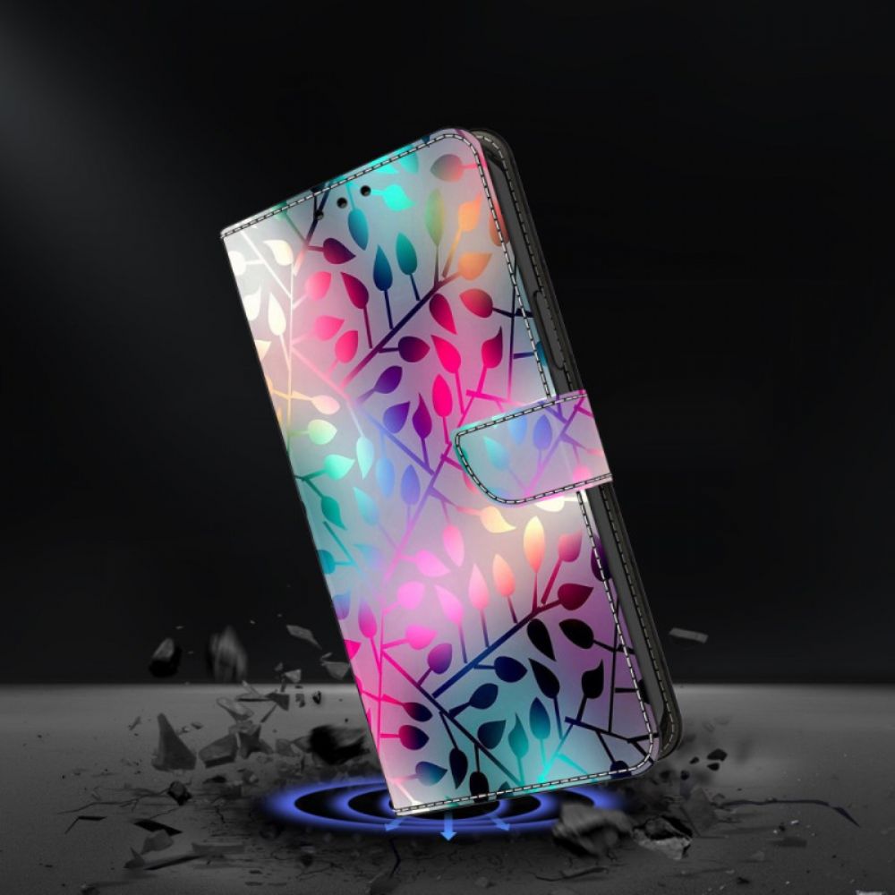 Folio-hoesje Samsung Galaxy S25 5g Esdoornbladeren