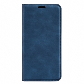Folio-hoesje Voor Samsung Galaxy S25 5g Klassiek Imitatieleer