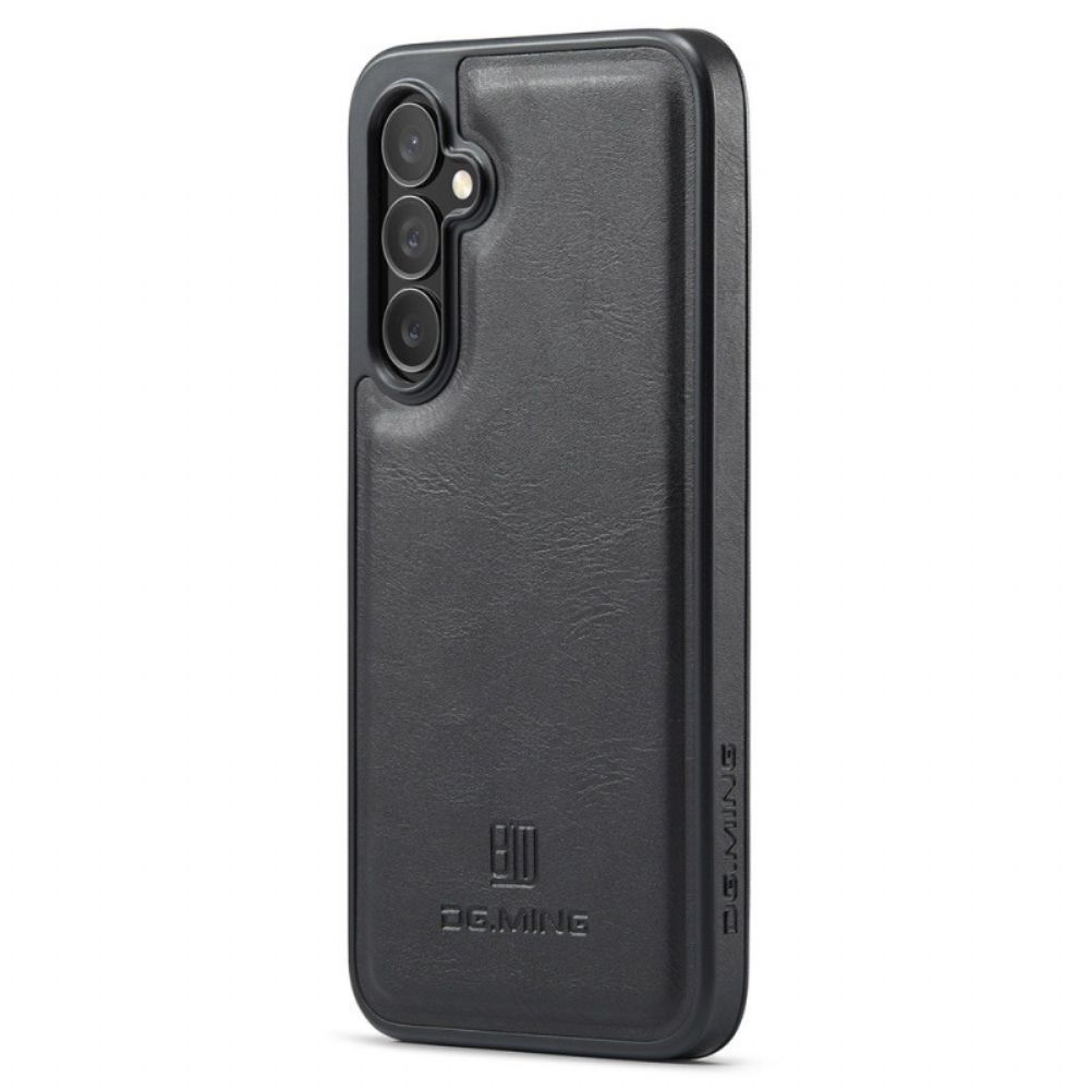 Hoesje Samsung Galaxy S25 5g Dg.ming Lederlook Bescherming Hoesje