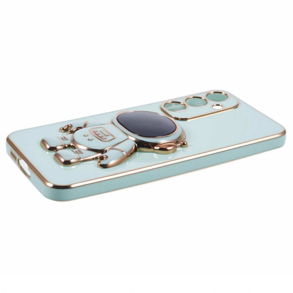 Hoesje Samsung Galaxy S25 5g Geïntegreerde Astronautenstandaard Bescherming Hoesje