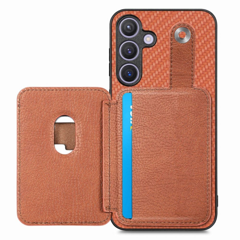 Hoesje Samsung Galaxy S25 5g Hybride Kaarthouder Bescherming Hoesje