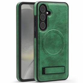 Hoesje Samsung Galaxy S25 5g Ingebouwde Houder En Magsafe-compatibiliteit Bescherming Hoesje