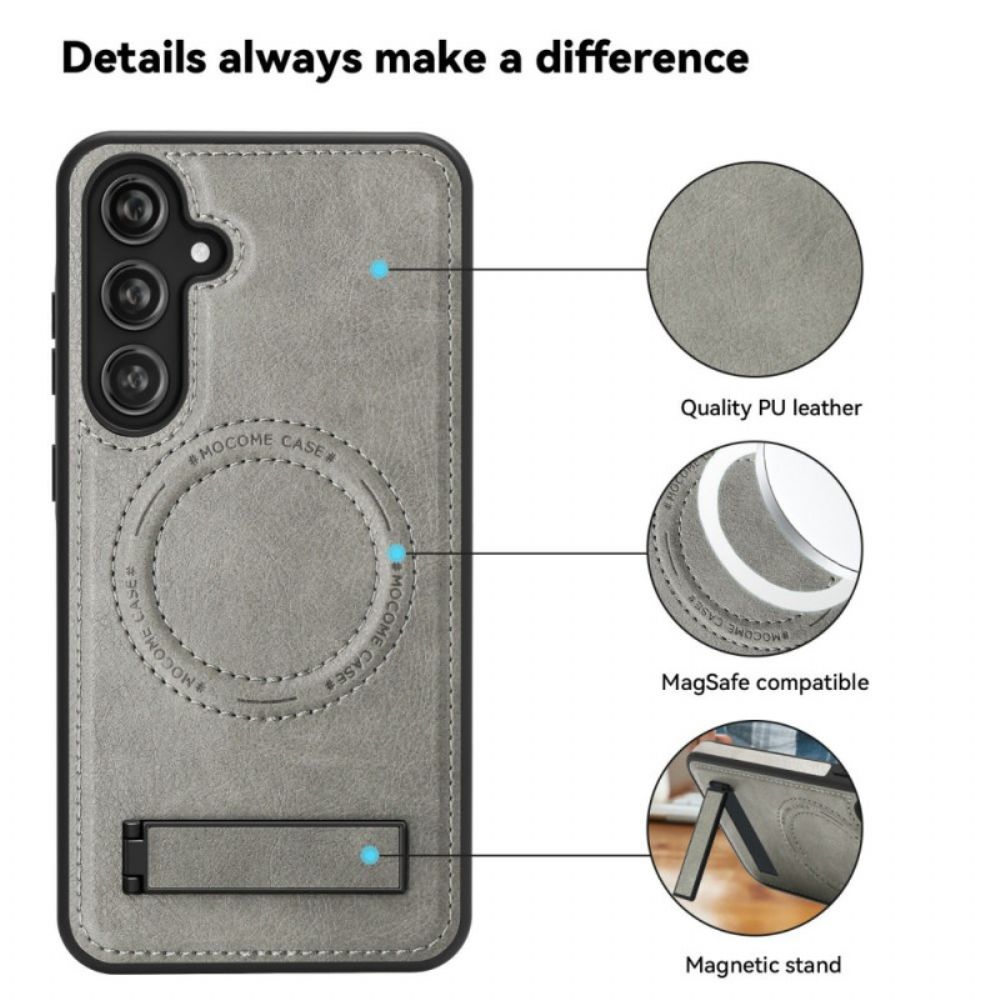 Hoesje Samsung Galaxy S25 5g Ingebouwde Houder En Magsafe-compatibiliteit Bescherming Hoesje