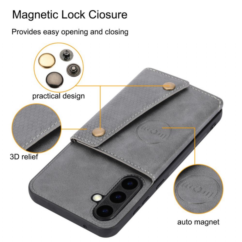 Hoesje Samsung Galaxy S25 5g Kaarthouder En Standaard