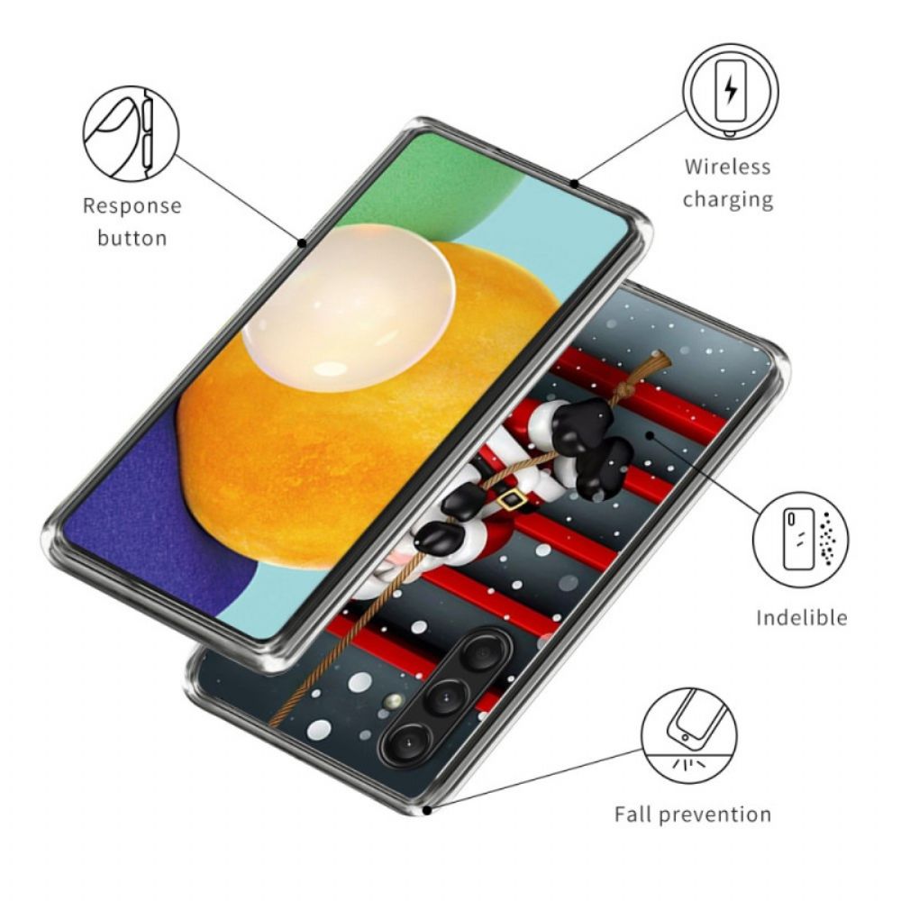 Hoesje Samsung Galaxy S25 5g Kerstmis In De Sneeuw