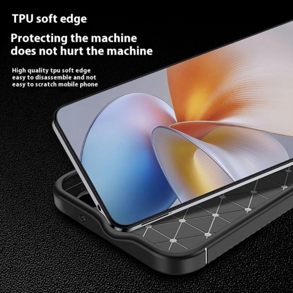 Hoesje Samsung Galaxy S25 5g Koolstofvezel Bescherming Hoesje