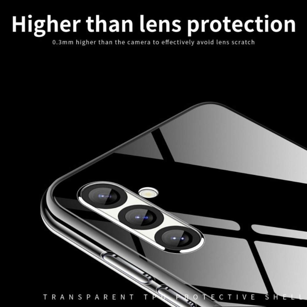 Hoesje Samsung Galaxy S25 5g Krasbestendig Transparant Bescherming Hoesje